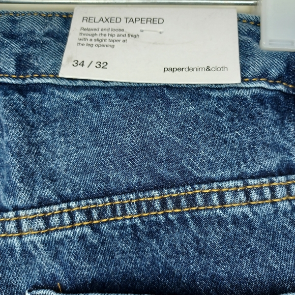 Paper Denim & Cloth Straight Fit Jeans - Deep Blue - Picture 8 of 14